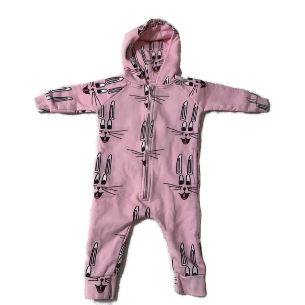 Hugo Loves Tiki Bunny Romper size 6-12